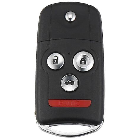 Télécommande d'entrée sans clé à 4 boutons, porte-clés intelligent de remplacement