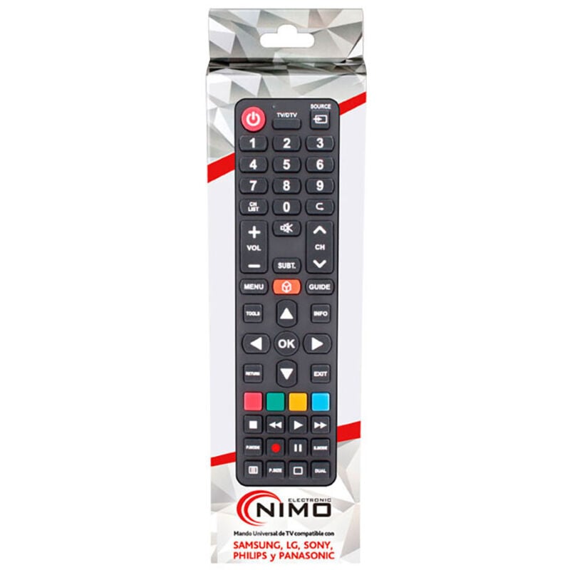 Télécommande Direct Pour Tv (SAMSUNG, Lg, Sony, Philips, Panasonic) Nimo