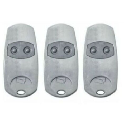 Telecommande d'origine Came TOP432EE 3 pieces. Frequence de code fixe 433,92 MHz