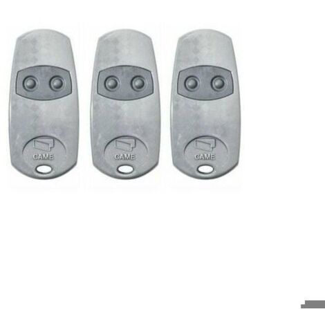 Telecommande d'origine Came TOP432EE 3 pieces. Frequence de code fixe 433,92 MHz
