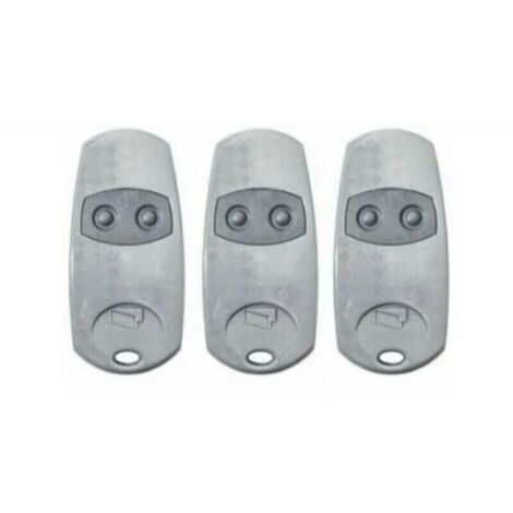 Telecommande d'origine Came TOP432EE 3 pieces. Frequence de code fixe 433,92 MHz