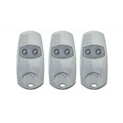 Telecommande d'origine Came TOP432EE 3 pieces. Frequence de code fixe 433,92 MHz