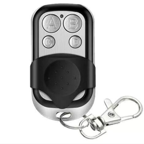 Télécommande double clé 433 MHz (433,92 MHz) compatible avec portail, porte de garage et clés de voiture