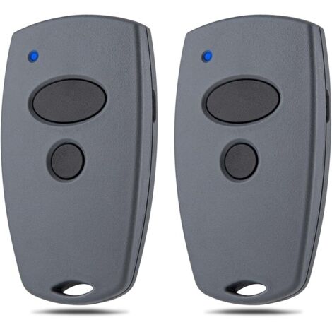 Télécommande d'ouverture de Porte de Garage Compatible avec Marantec 433MHz Hansender Digital 382, 302, 384, 304, 313, 321, 323, 131, 211, 222, 231 433 2 pièces