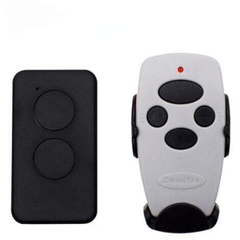 Télécommande d'ouvre-Porte de Garage - Télécommande sans Fil Longue portée  Télécommande Universelle Stable avec Conception de Boutons Multifonctions pour Porte de Garage, Portail, sécurité 2PCS