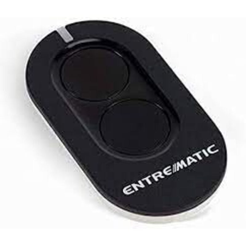 Télécommande / Émetteur 2 canaux, rolling code, 433 MHz, zen 2, couleur noire Ditec ZEN2.