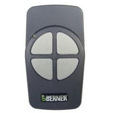 Télécommande / Emetteur 868Mhz 4 canaux Berner Bouton rouge