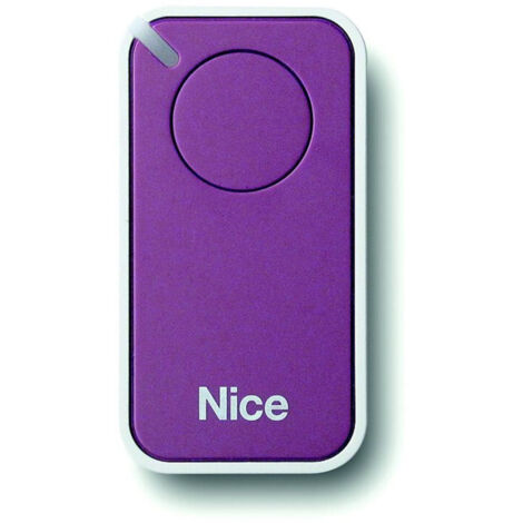 Télécommande émetteur Era INTI 1 canal Lilas Lilas NICE INTI1L Original