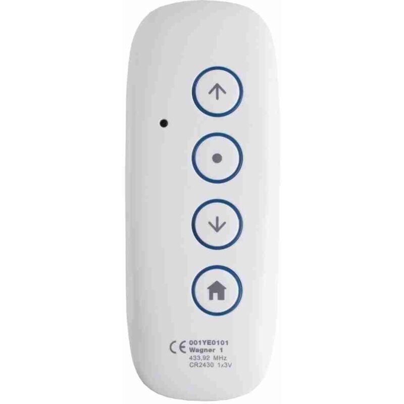 Télécommande Émetteur Radiocommande Tx 1 Canal Blanc Came wagner 1 001YE0101