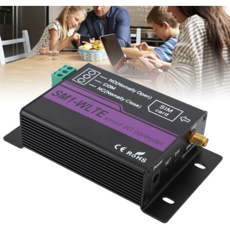 Télécommande et Contrôleur d'Alarme 4G SM1 WLTE EA avec SMS et App pour Portes et Température/Humidité