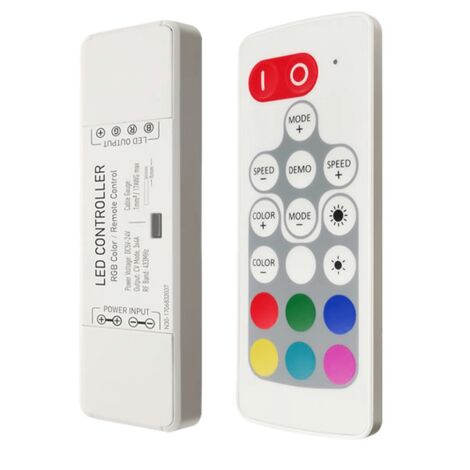Télécommande et récepteur pour ruban RGB ASLED N30
