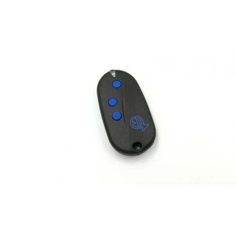 Télécommande - EUROPE AUTOMATISMES - EA S3 - 3 Fonctions - Code Fixe - Couleur Bleue