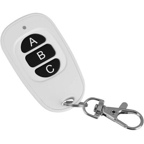 Télécommande Ev1527, Garage Télécommande 433Mhz, 3 Canaux Télécommande sans Fil Émetteur pour Contrôle Facile