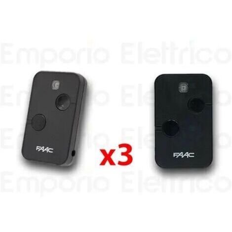 Télécommande FAAC 3 x 2 canaux XT2 868 SLH LR 7870091