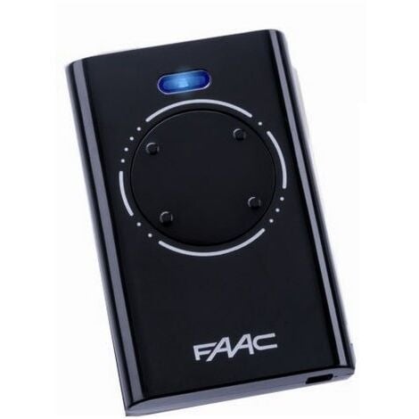 Télécommande FAAC XT4 868 SLH NOIR - FAAC