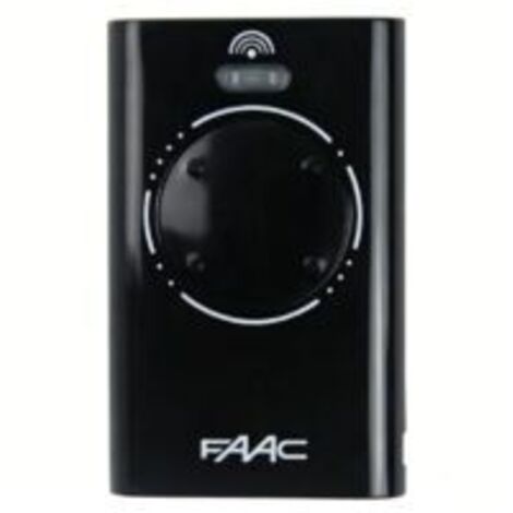 Télécommande FAAC XT4 868 SLH noir Pack de 1 - noir