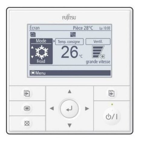 Télécommande filaire hebdomadaire UTY-RVNYM