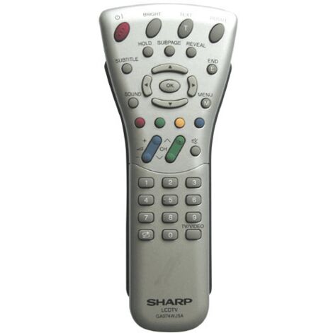 TELECOMMANDE GA074WJSA POUR TV AUDIO TELEPHONIE SHARP - 7193977