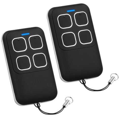Telecommande Garage 868 MHz Telecommande Porte Garage,Compatible 868 MHz,Ouvre-Porte De Garage Universel 868 MHz,2 Pièces