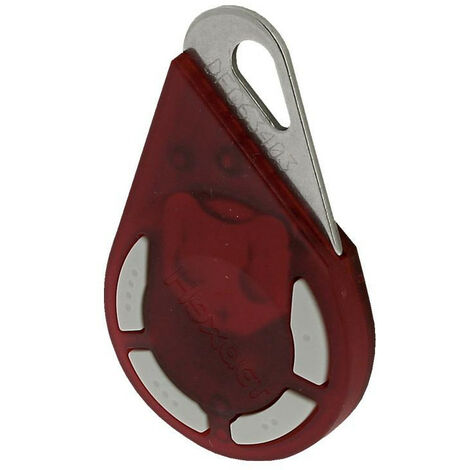 Télécommande HF 2 canaux et 4 canaux pour contrôle d'accès VIGIK® rouge BTICINO BT348248