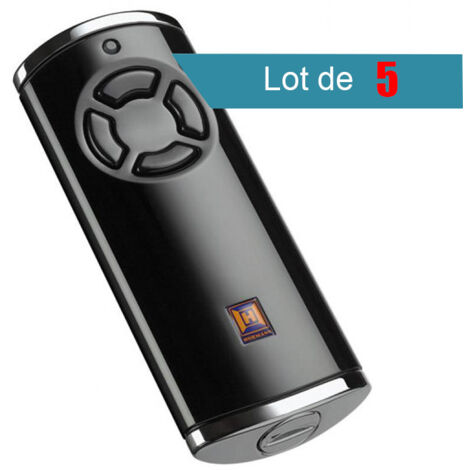 Télécommande HORMANN HS4-BS NOIR Pack de 5 - HORMANN