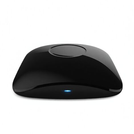 Télécommande infrarouge Broadlink RM4 Pro RF, hub domotique universel avec application et commande vocale pour TV, climatiseur et lecteur DVD. Compatible avec Google Assistant et IFTTT.