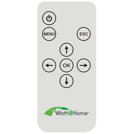 Télécommande infrarouge pour Lampe Soleil Plus WATT & HOME 401372
