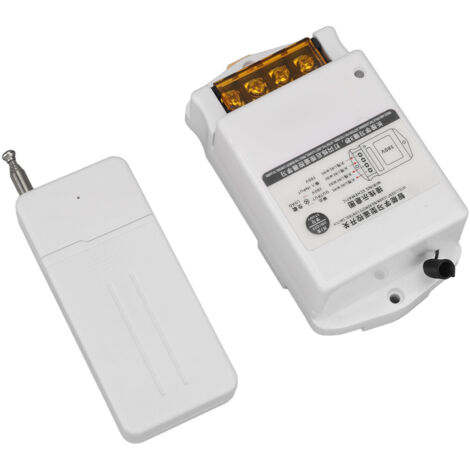 Télécommande intelligente sans fil pour pompe à eau 380V, interrupteur RF longue portée avec fonction d'apprentissage