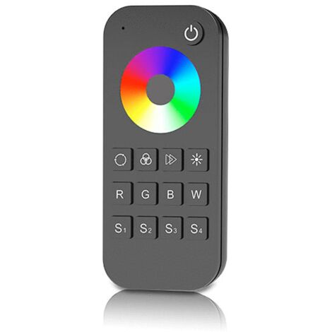 Télécommande LED RGB / RGBW - 1 zone / 4 scènes - SK-RT4-N -