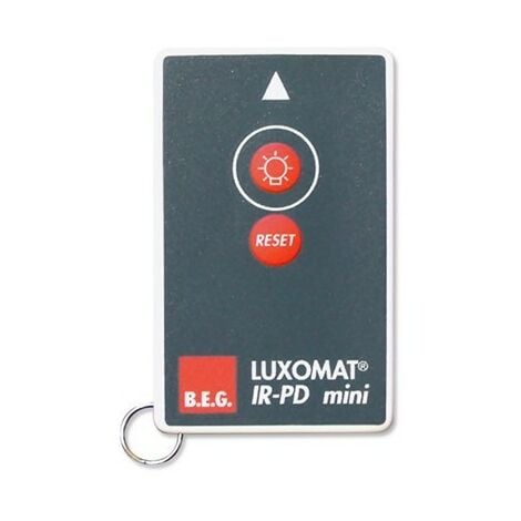 Mini détecteur de mouvement extérieur LUXOMAT 180° blanc pour commande  d'éclairage BEG 91052