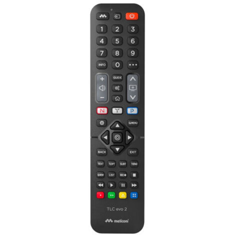 Télécommande Meliconi de remplacement EVO.2 Noir pour TV LG