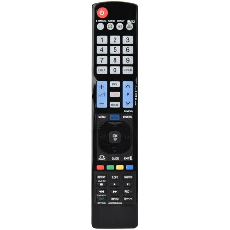 Télécommande multifonctionnelle à gros boutons pour téléviseurs intelligents LG