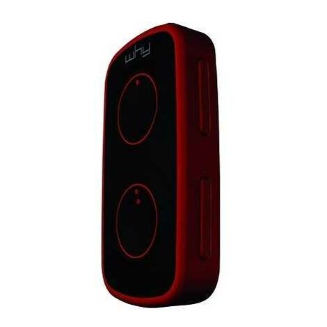 Télécommande Multifréquence Mini Why-Evo 2+2 Rouge Vulcan