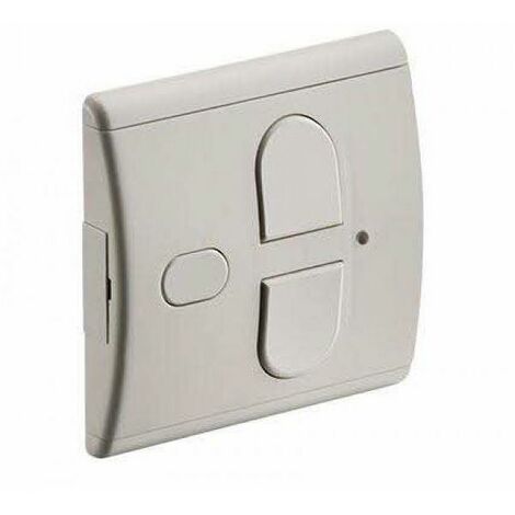 Télécommande murale à 2 canaux SOMtouch, + retour d'informations via la LED, blanc. - SOMMER -