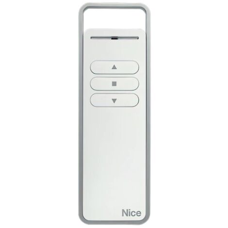 Télécommande Nice Domi P1 pour stores et volets roulants – 1 canal – Portée 200m – Pile AAA – Design ergonomique