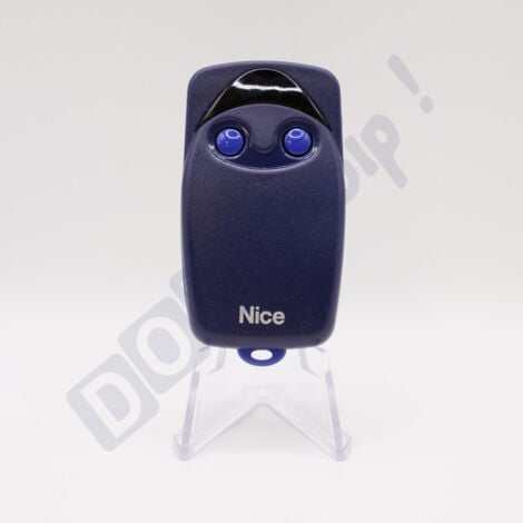 Télécommande nice flo2 - 2 canaux 433.92 mhz - compatible récepteurs flox2/floxi2 - programmation rapide - pile fournie - ne pas confondre avec flo2-rs