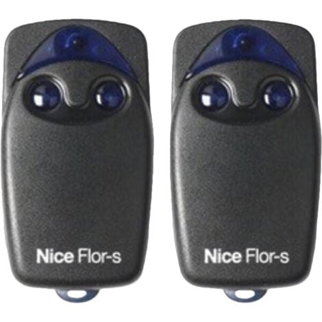 ANDYOU Télécommande NICE FLO2R-S (ROLLING CODE) 2 pièce