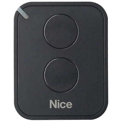 Télécommande NICE FLO2RE pour l'automatisation des portails et portes de garage, émetteur ON2E/A à deux boutons (pour NICE RB400 et