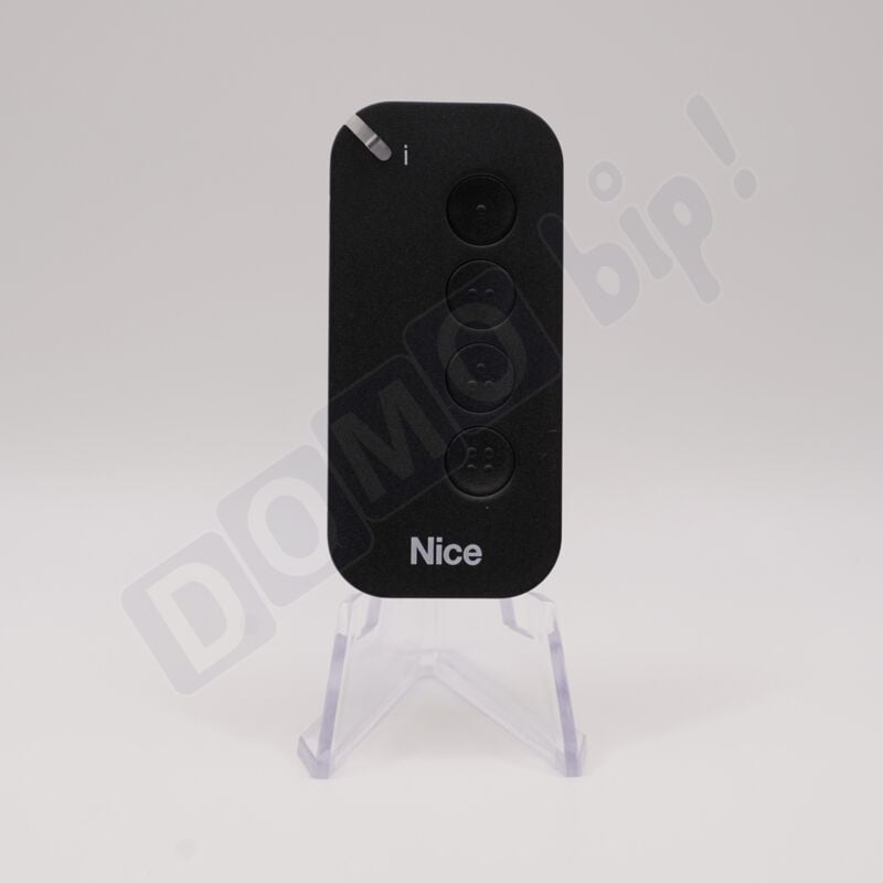 Télécommande Nice MyGO4BD pour portails et Porte de Garage – 4 Canaux - IP30 - Fréquence : 433,92 MHz - Codage : Bidirectionnelle BD & O-Code