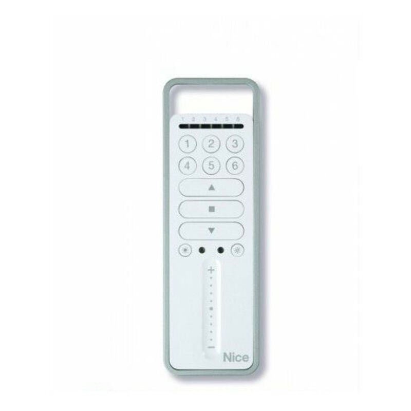 Télécommande émetteur radiocommandé Era 6 canaux Sun On Off Slider Nice P6SV