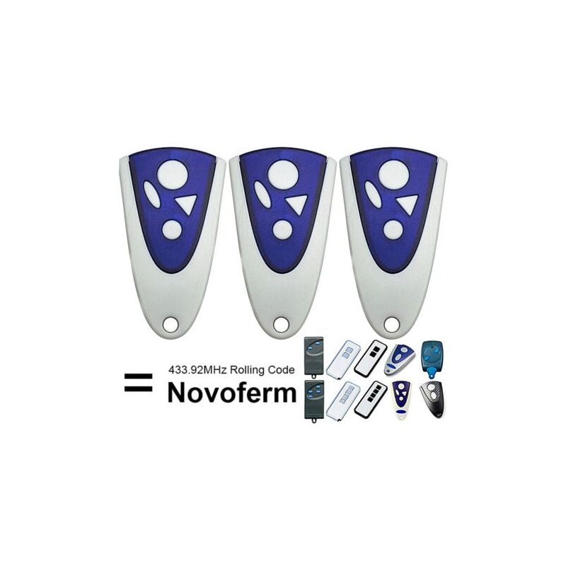 Télécommande NOVOFERM NOVOTRON 504 MAX43-4 3PCS