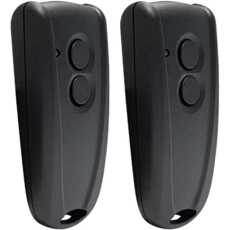 Télécommande - Ouvre-porte de garage - Pour Ecostar RSE2 RSC2 433,92 MHz à code tournant - 2 pièce