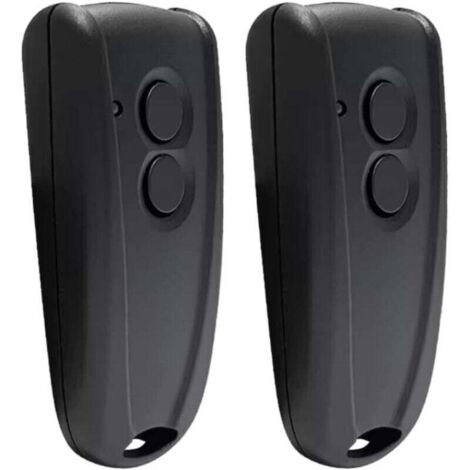 Télécommande - Ouvre-porte de garage - Pour Ecostar RSE2 RSC2 433,92 MHz à code tournant - 2 pièce