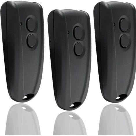 Télécommande - Ouvre-porte de garage - Pour Ecostar RSE2 RSC2 433,92 MHz à code tournant - 3 pièce