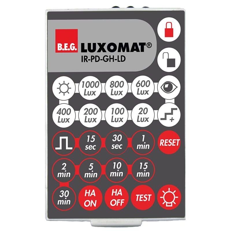 IR-PD4-GH télécommande à infrarouge pour grande distance luxomat 92479