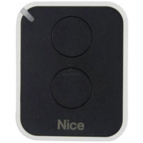 Télécommande portail 2 canaux 433Mhz – Codage O-Code 72 bits – Portée 200m extérieur – Compatible motorisations Nice