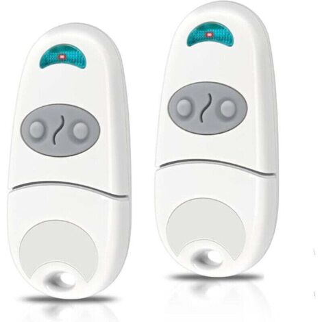 Télécommande Portail 433,92 MHz, Pack de 2 télécommandes 2 canaux Compatible avec EE EV NA 280-868M