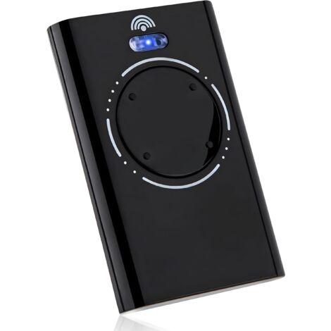 Télécommande Portail Compatible avec XT4 868 SLH LR, XT4 868 SLH, XT2 868 SLH LR, XT2 868 SLH, Fréquence 868 MHz, 4 Canaux Noir