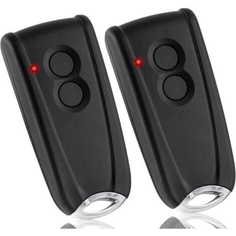 Télécommande Portail Compatible Ecostar RSC2-433 / RSE2-433 / RSZ1-433 – 2 Pièces, 433,92 MHz