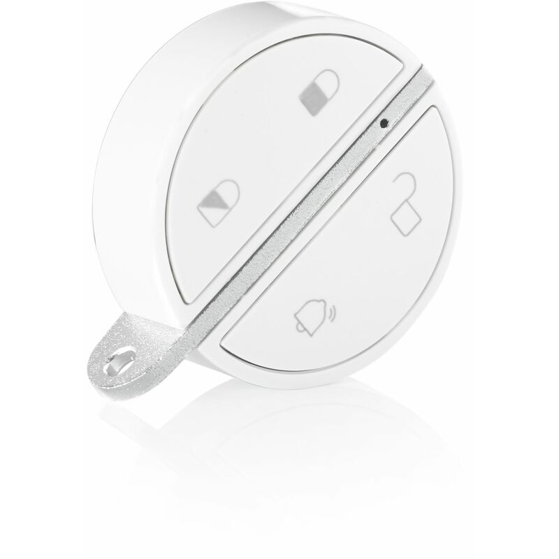 2401489 - Badge d'activation et de désactivation alarme - Fonction mains libres - Compatible Home Alarm (Advanced) One (+) - Blanc - Somfy